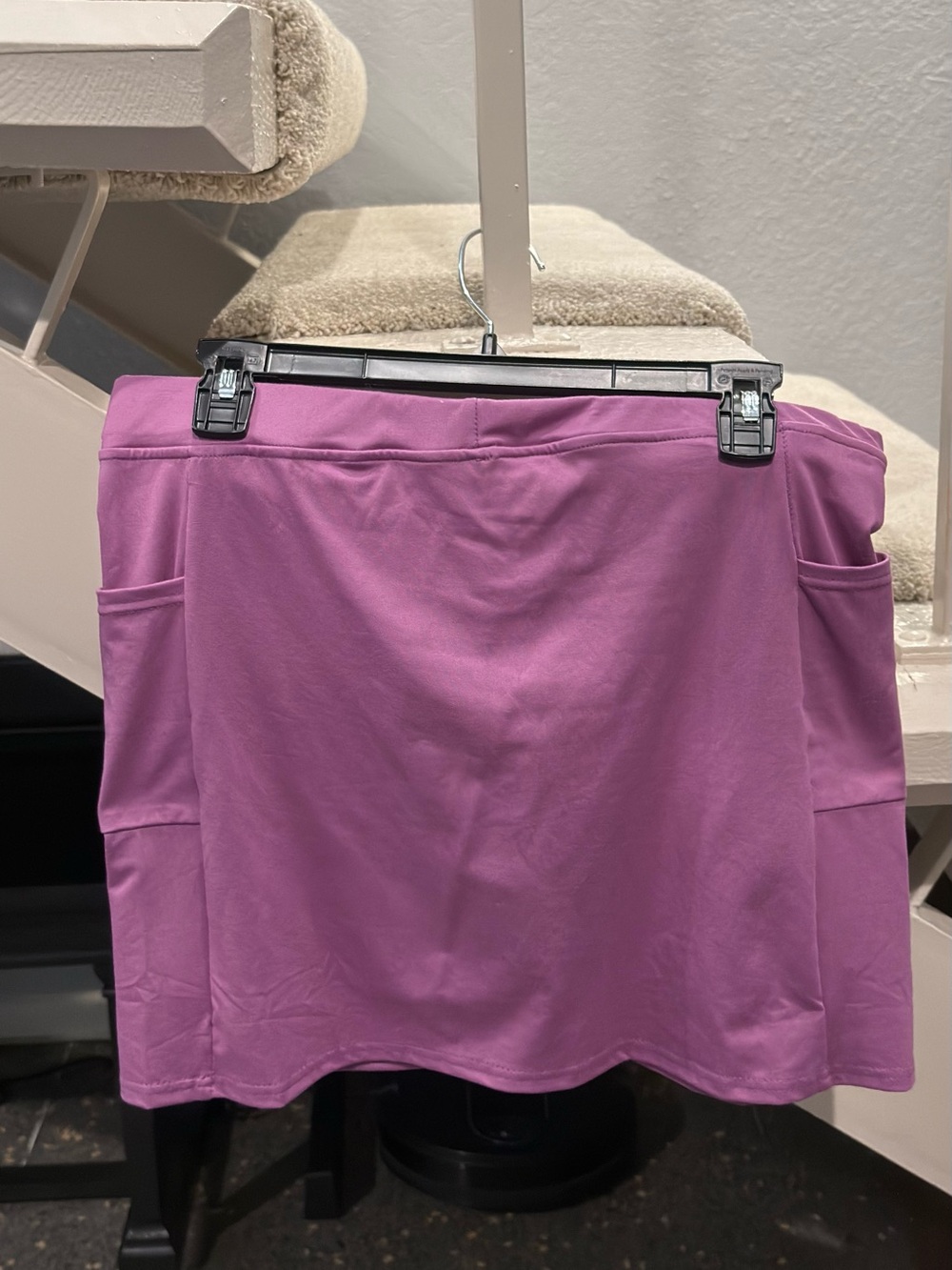 Women’s Light Purple Active Skort with Side Pockets size XL